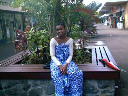 moi a mayotte en tenue traditionnele